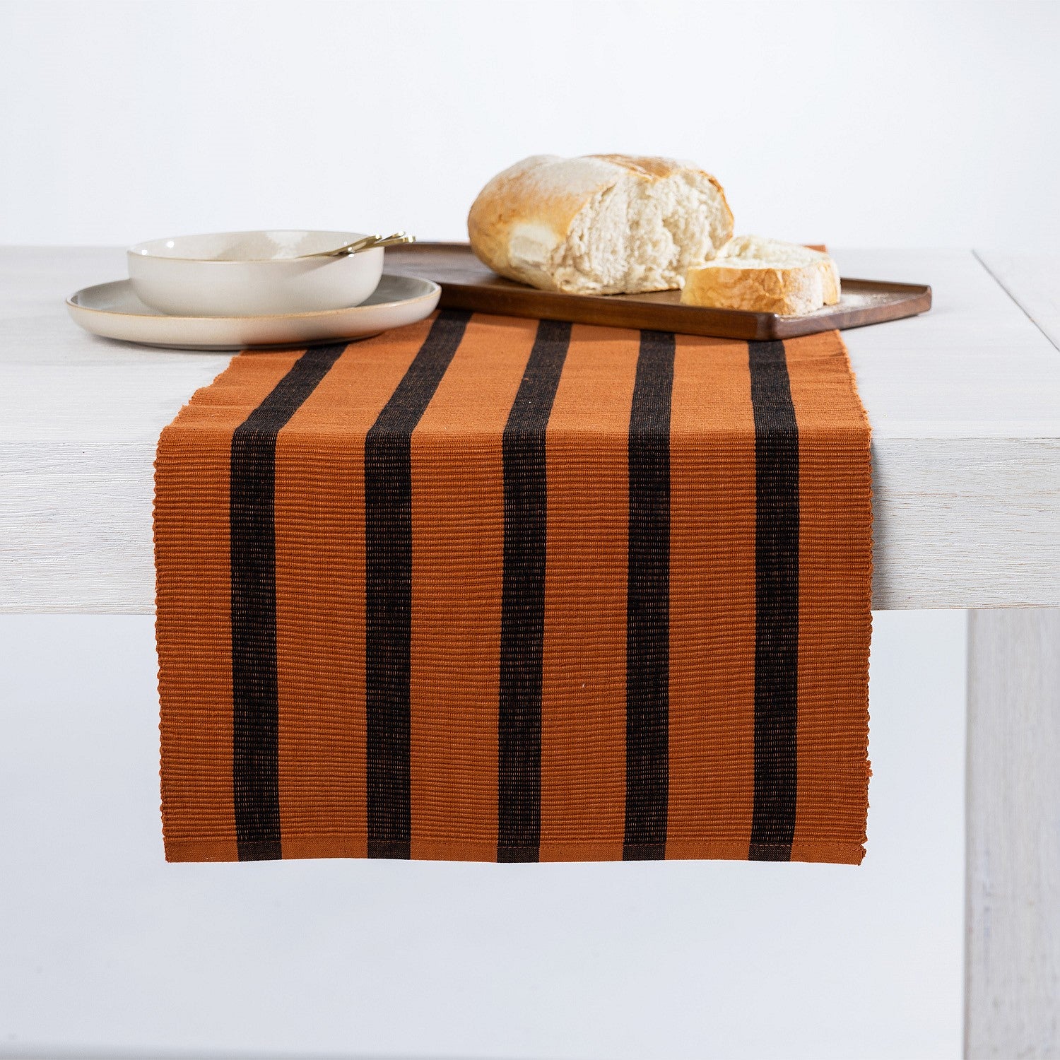 Fieldcrest Winelands Ribbed Table Runner
