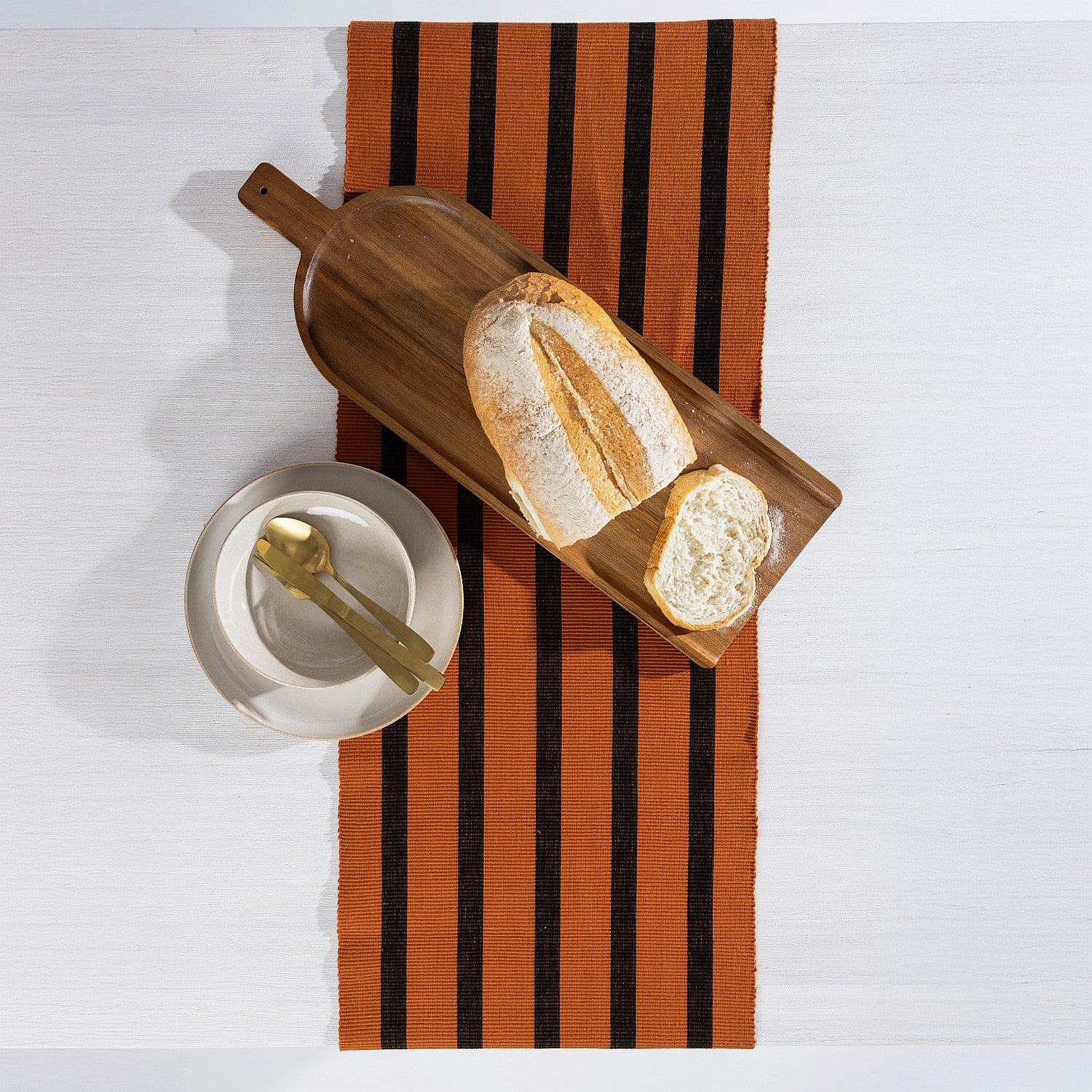 Fieldcrest Winelands Ribbed Table Runner