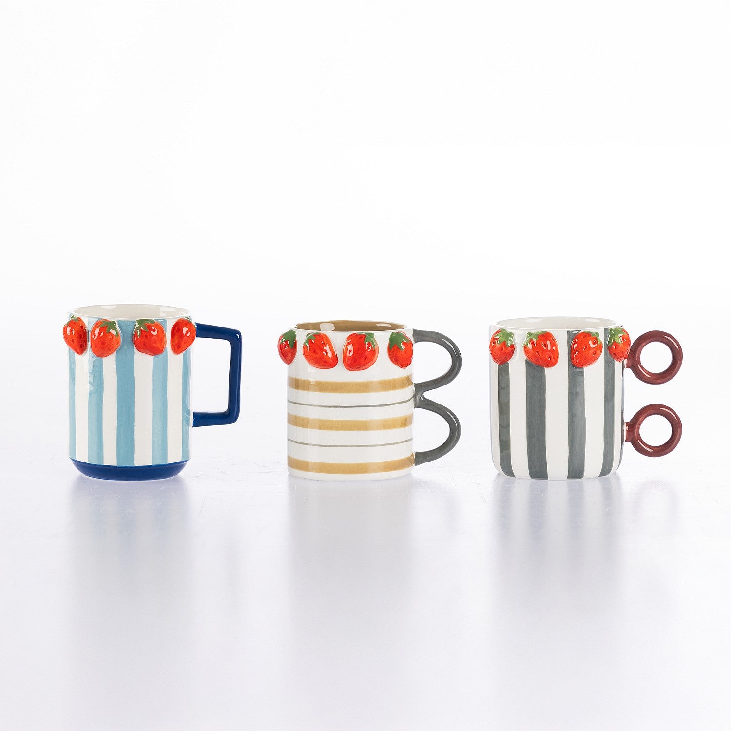 Design Republique Santos Strawberry Mug Mustard