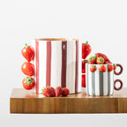 Design Republique Santos Ceramic Vase with Strawberry