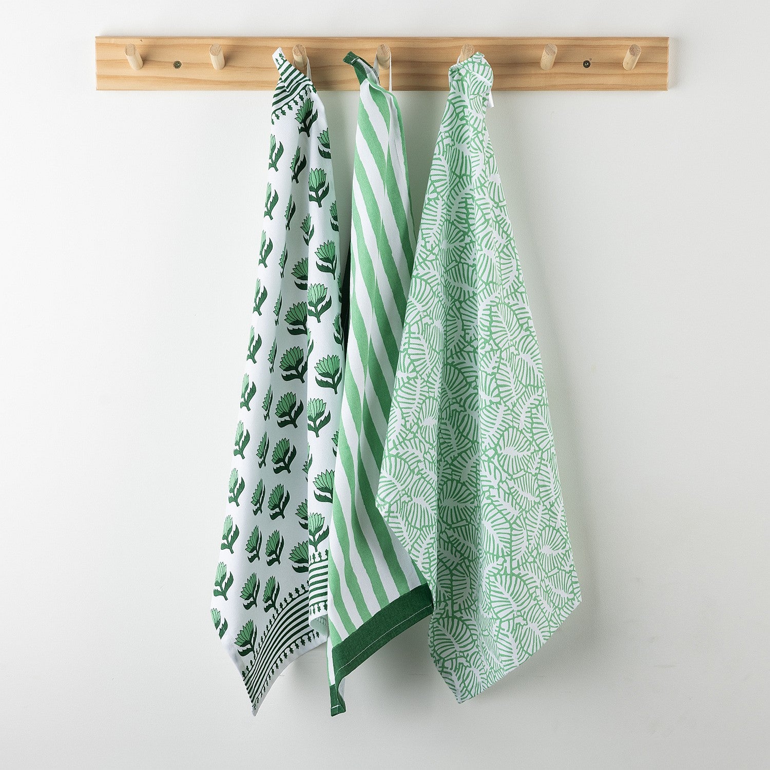 Gather Lotus Cotton Tea Towels 3 Pack