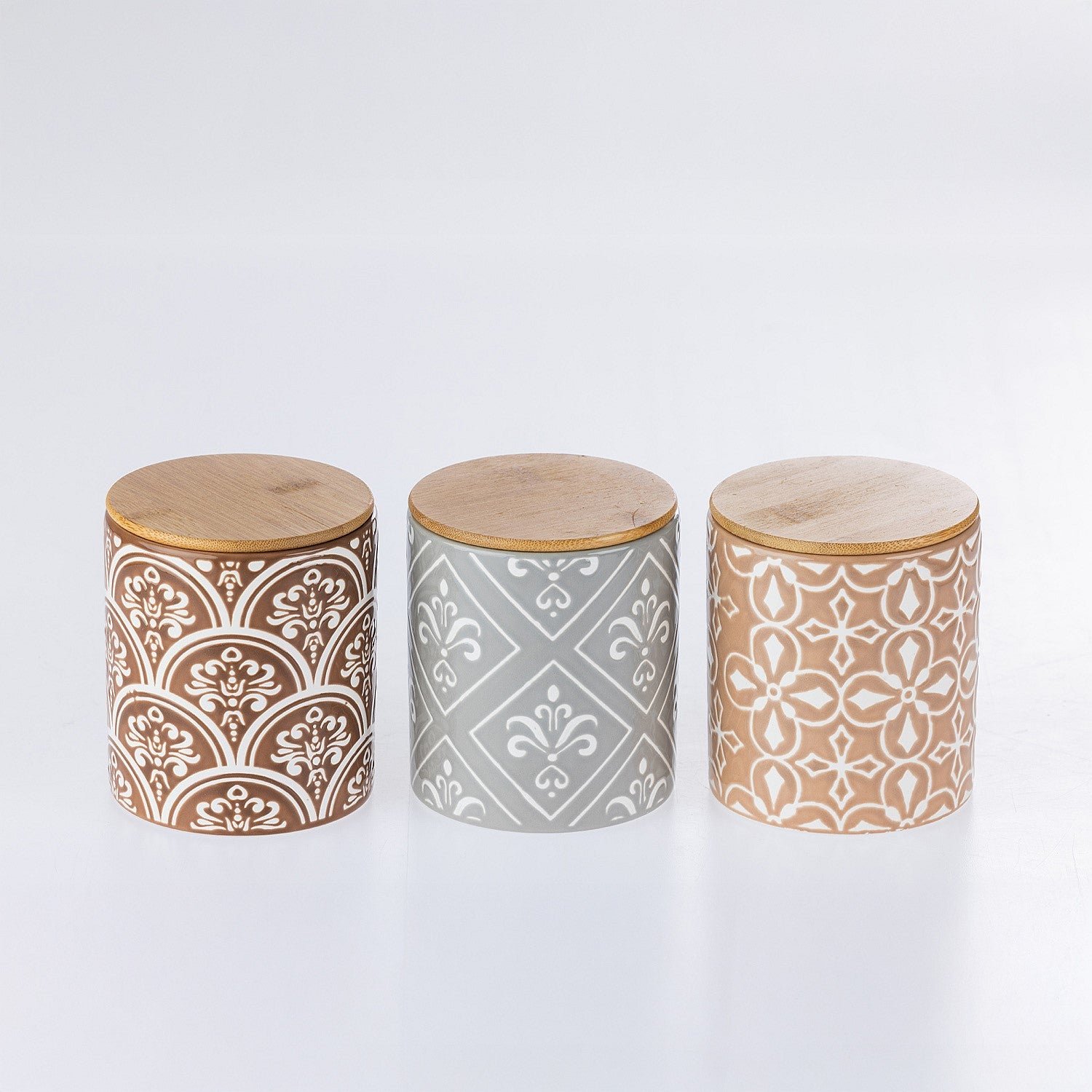 Gather Fleur Ceramic Canister