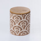 Gather Scarlet Ceramic Canister