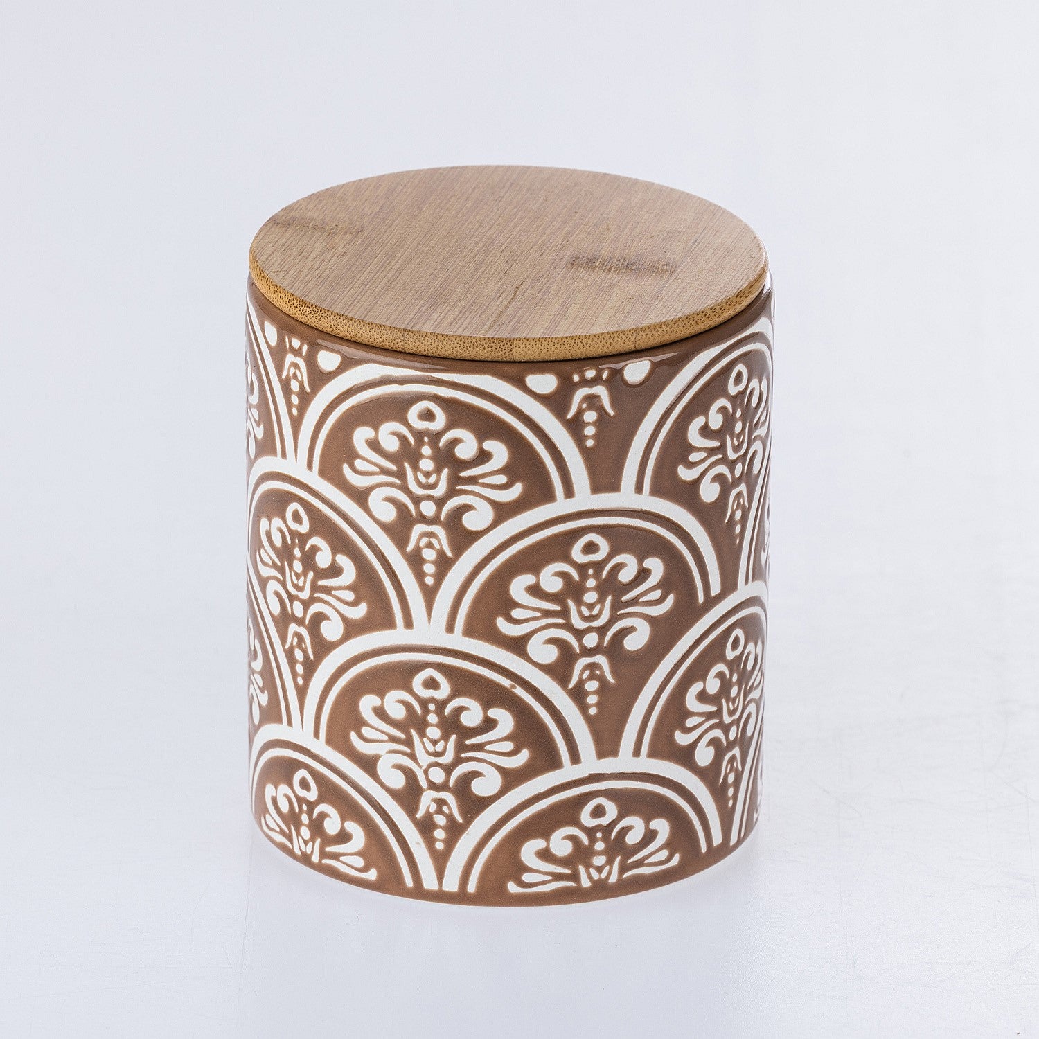 Gather Scarlet Ceramic Canister