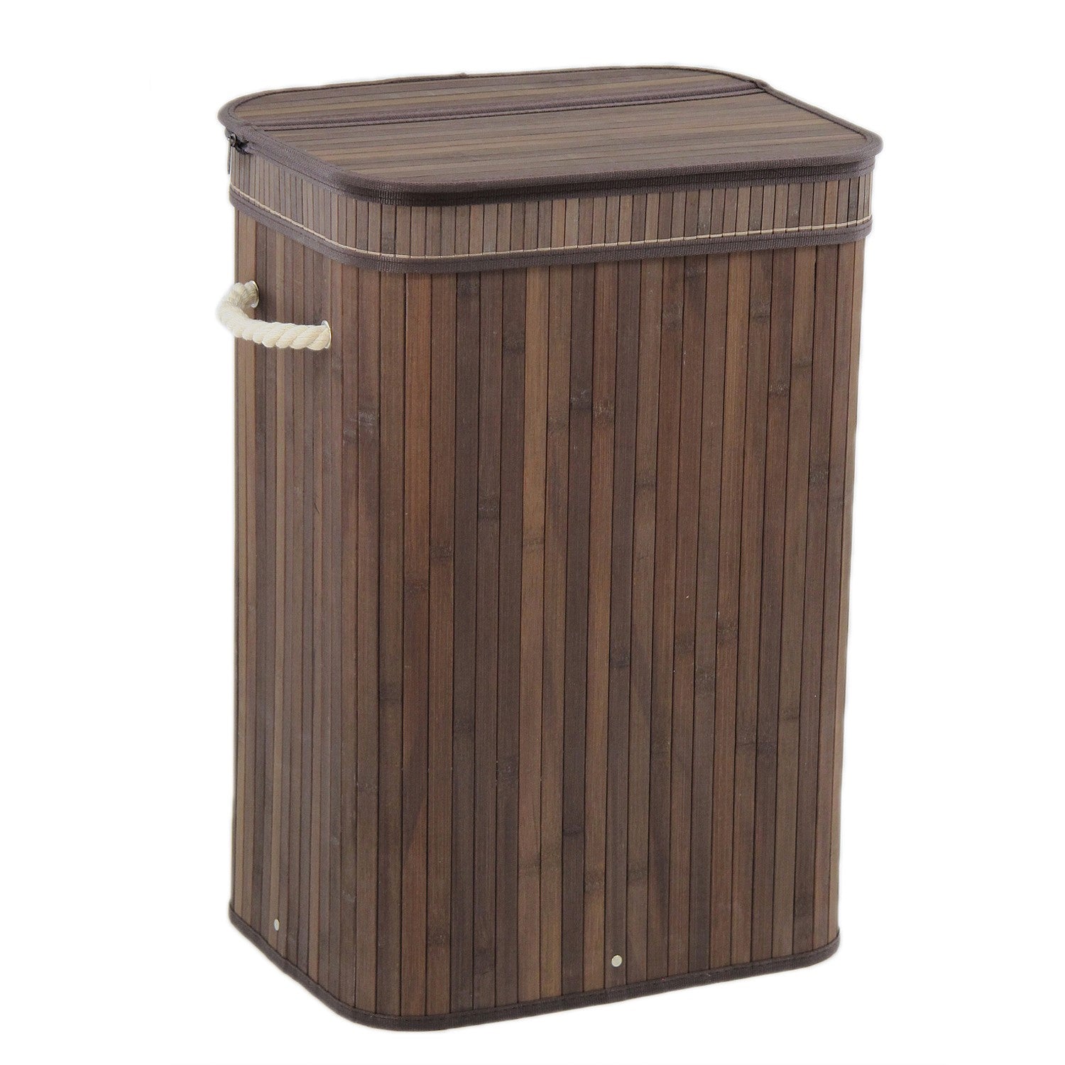 Solace Ryder Foldable Square Bamboo Hamper