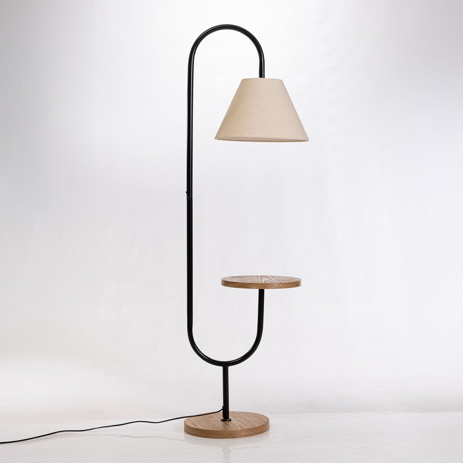Design Republique Cebu Floor Lamp with Table