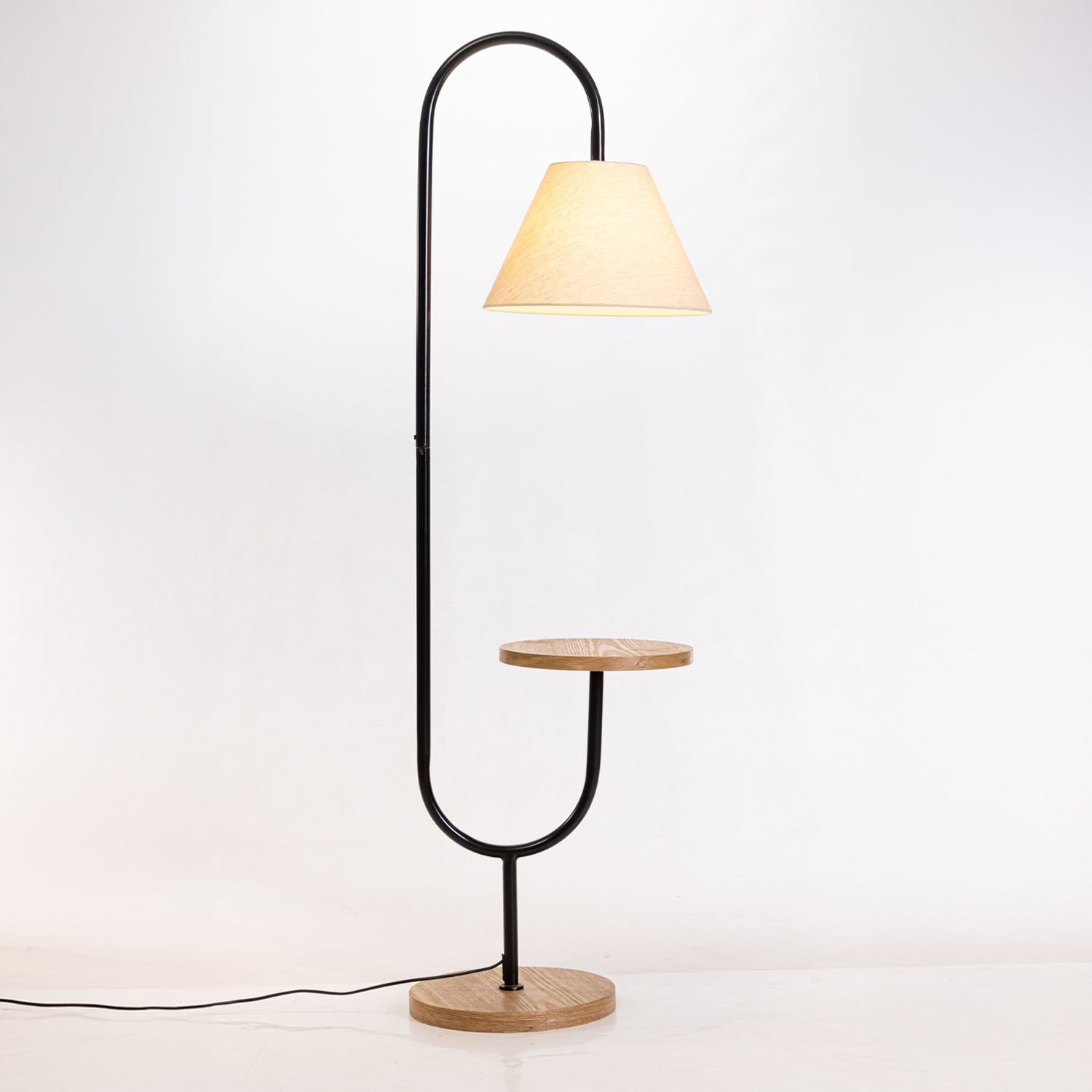 Design Republique Cebu Floor Lamp with Table