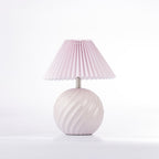Amparo Candy Swirl Purple Table Lamp