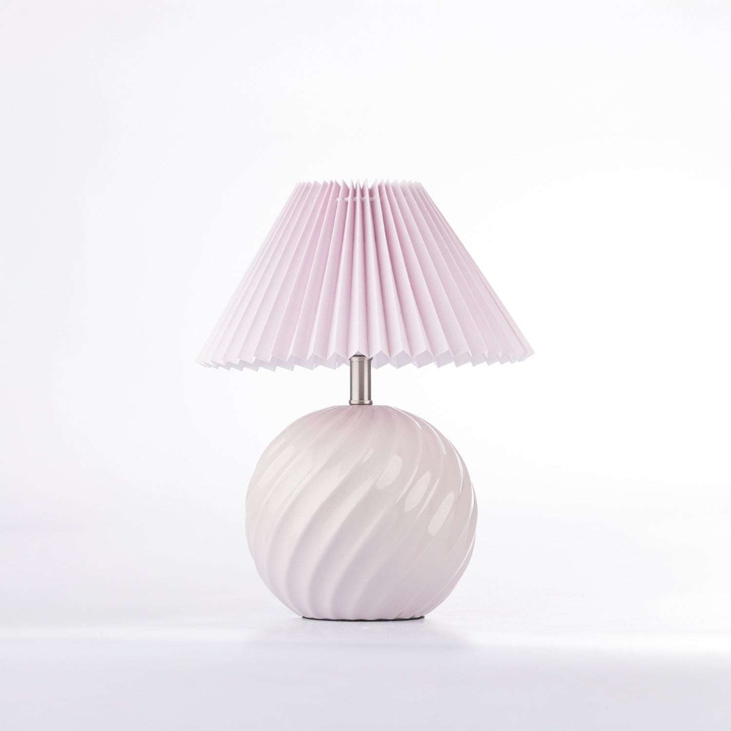 Amparo Candy Swirl Purple Table Lamp
