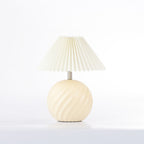 Amparo Candy Swirl Yellow Table Lamp
