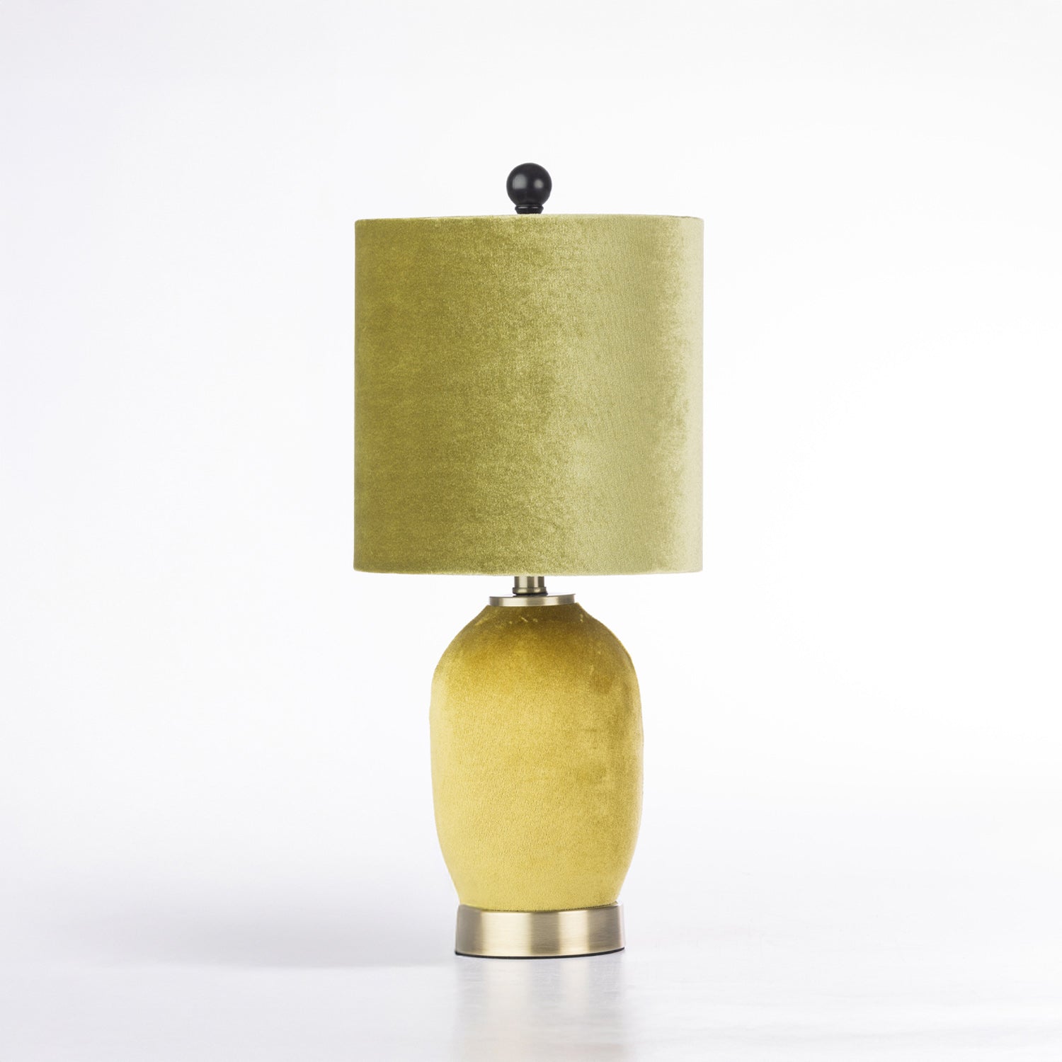 Amparo Luxe Sheen Chartreuse Lamp