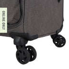 Abroad Oslo Suitcase Charcoal