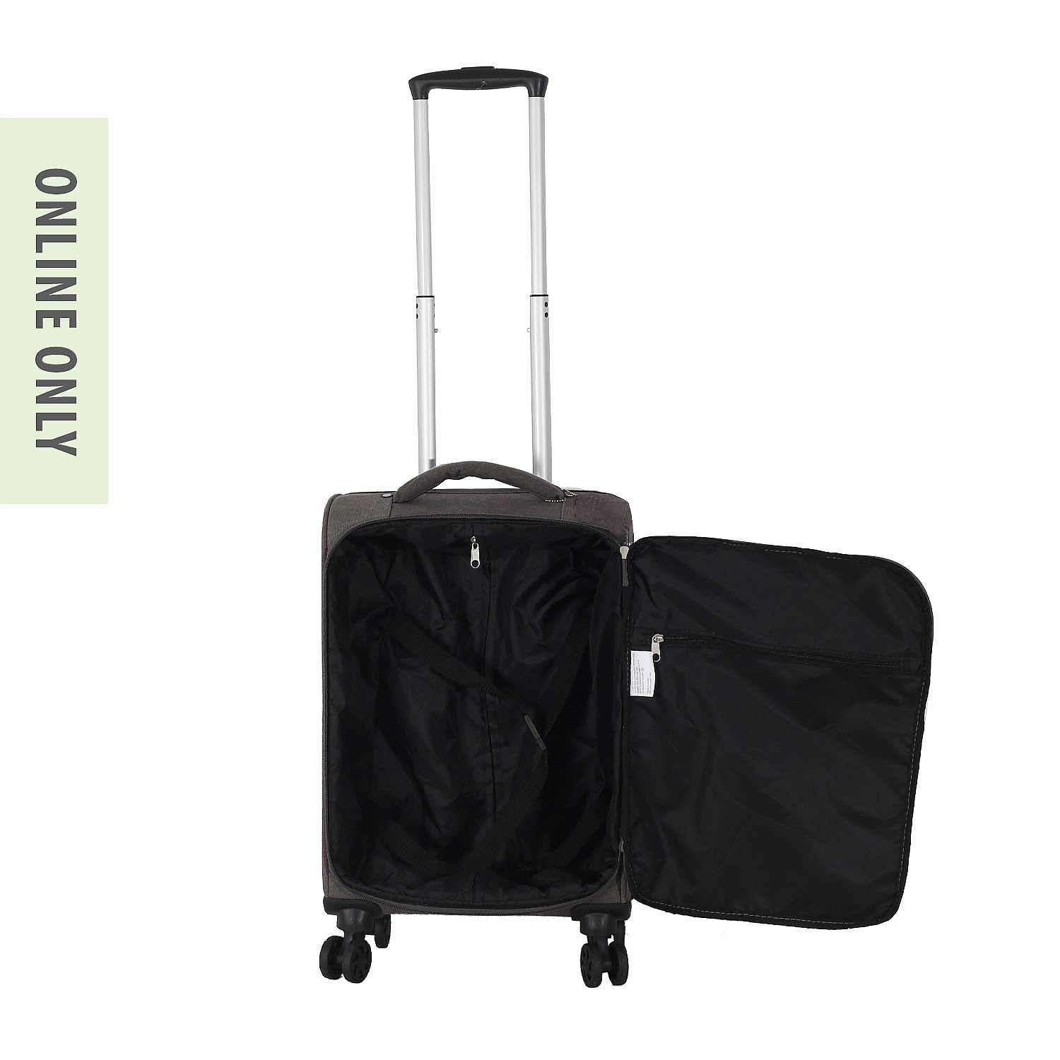 Abroad Oslo Suitcase Charcoal