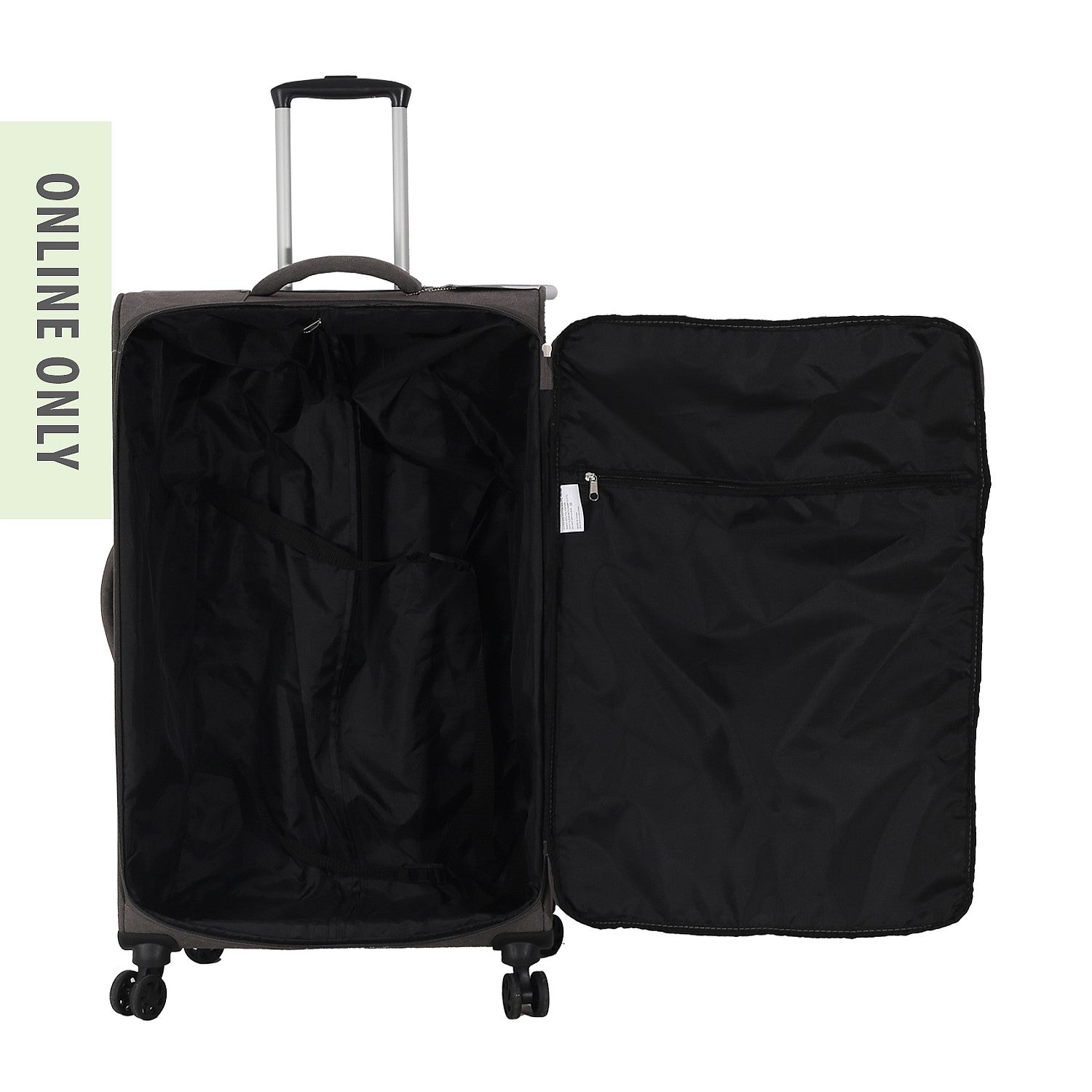 Abroad Oslo Suitcase Charcoal