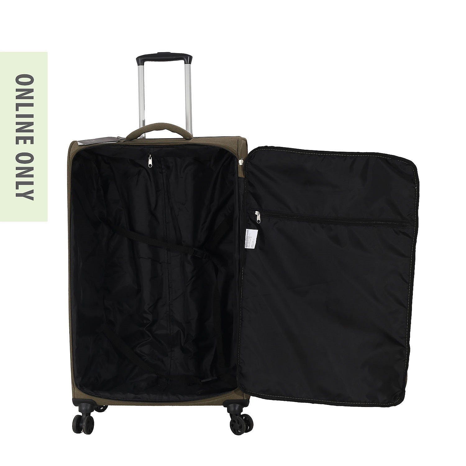 Abroad Oslo Suitcase Charcoal
