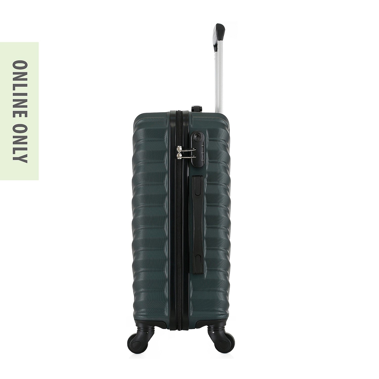 bb&b travel Rhode 4 Wheels Dark Green Suitcase