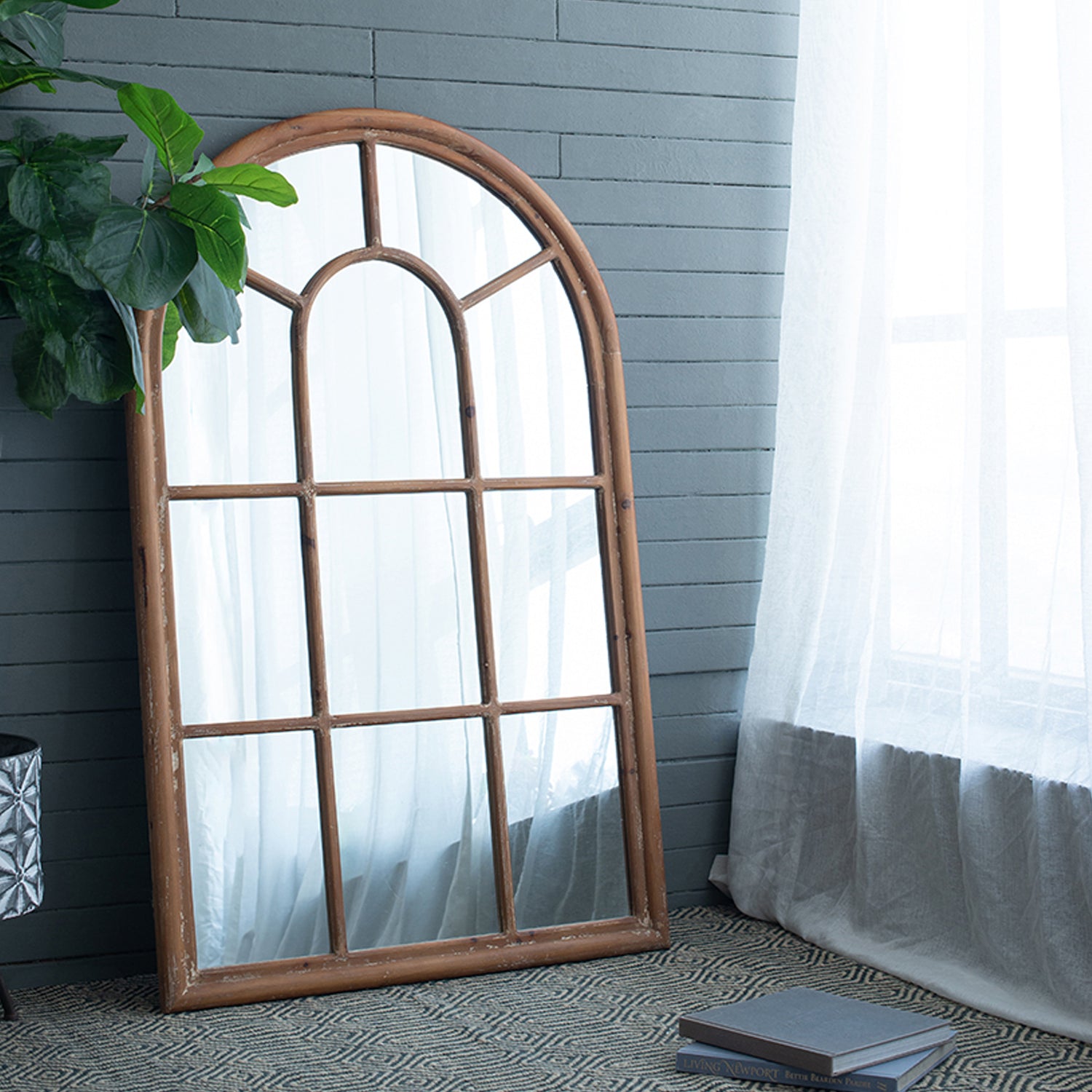 Home Chic Lily Arch Window Mirror