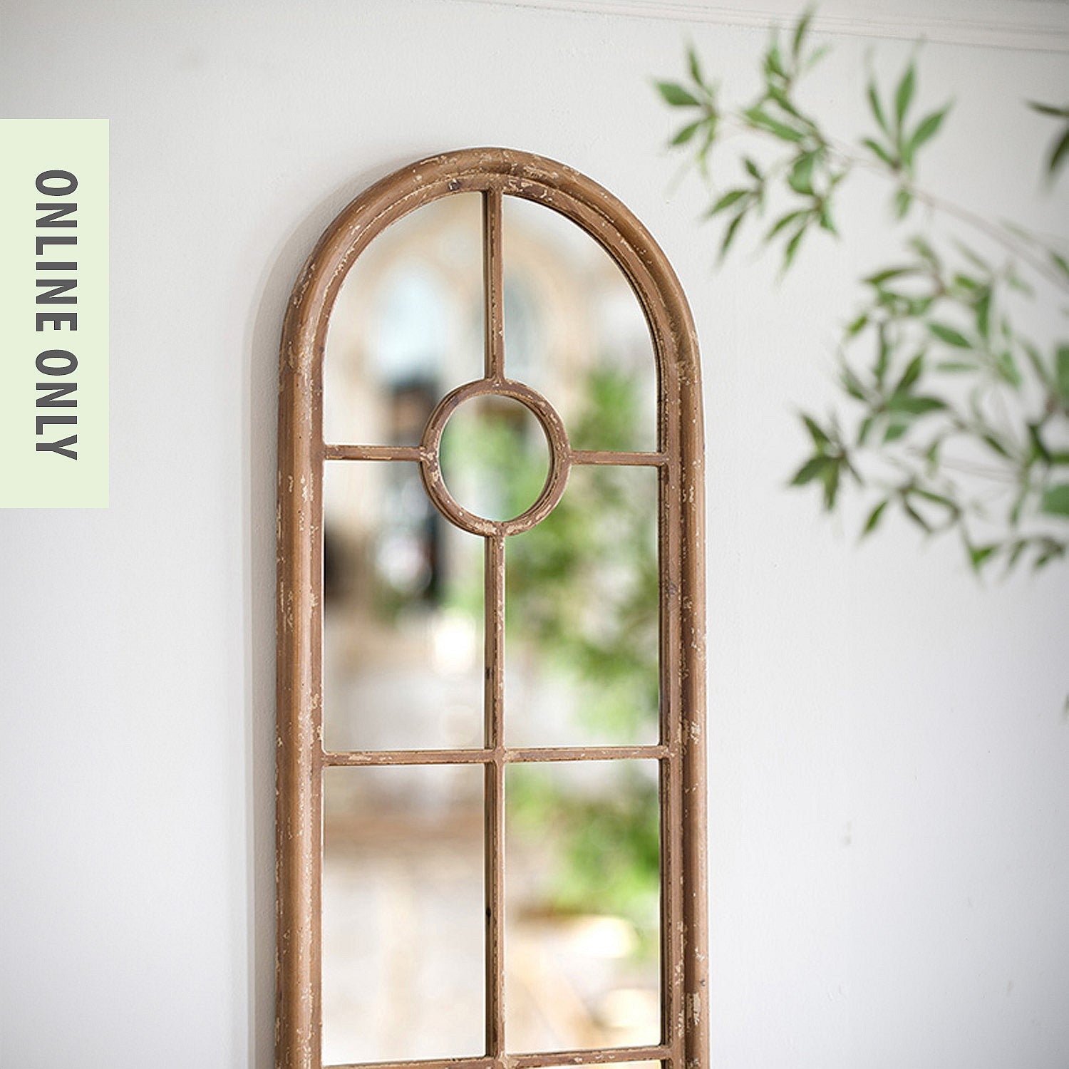 Home Chic Lily Arch Window Mirror Narrow