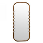 Design Republique Wavy Wood Mirror 188cm