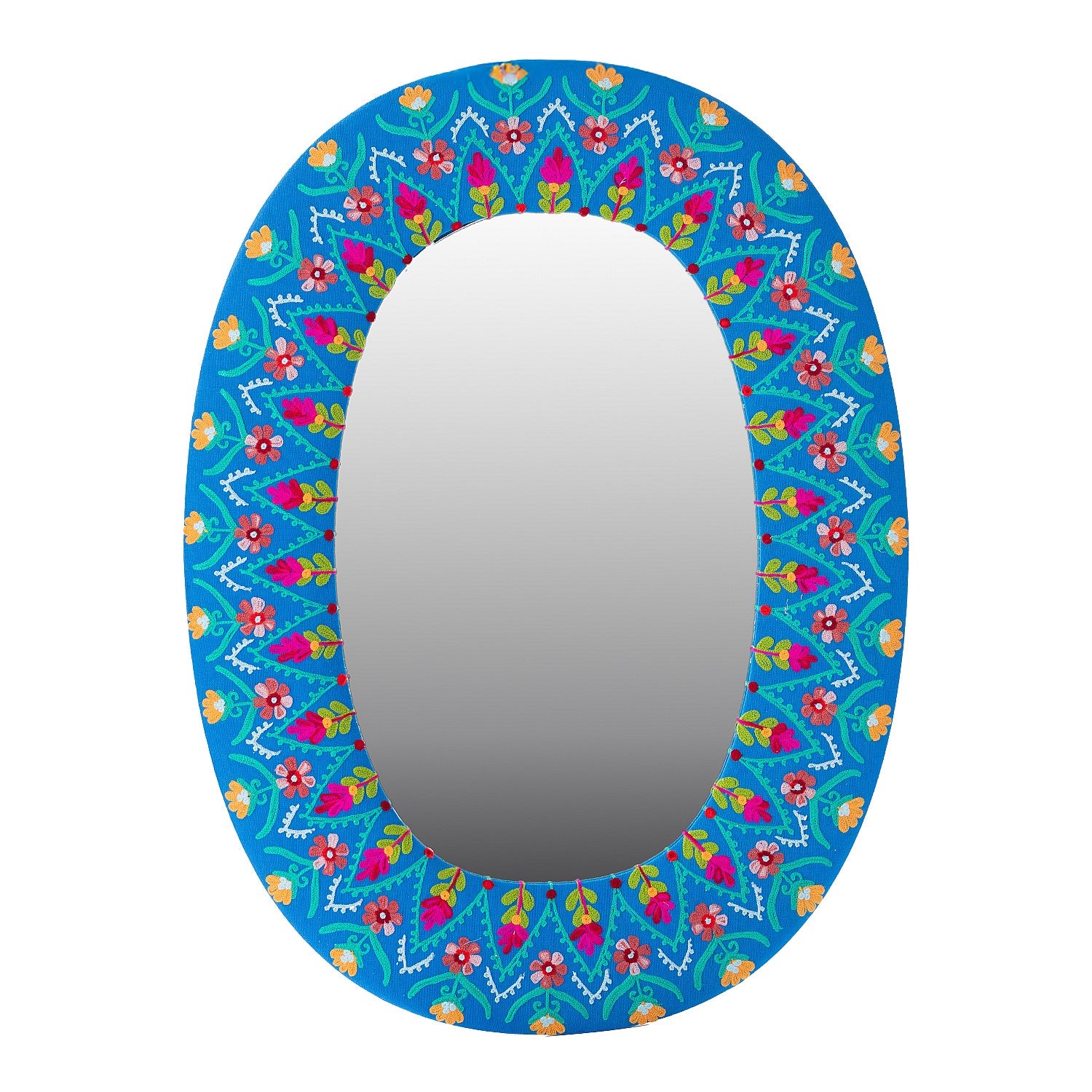 Design Republique Ashish Turquoise Mirror
