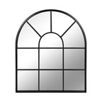 Fieldcrest Arched Window Mirror