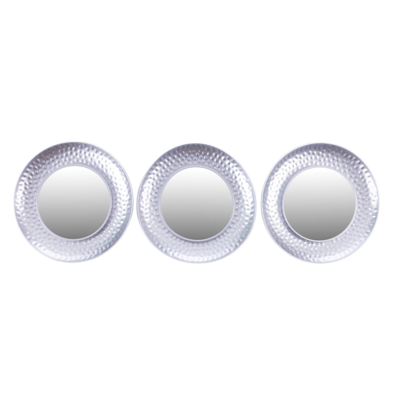Home Co. Nador 3 Piece Mirror Set Silver