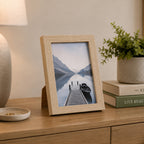 Home Co. Quinn 4x6 Large Photo Frame Natural