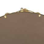 Close-up of the hanging fixture on the back of the Gracious Living Gold Leaf Mirror.