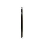 Side profile of the Design Republique Sienna Round Mirror showing its slim frame depth.