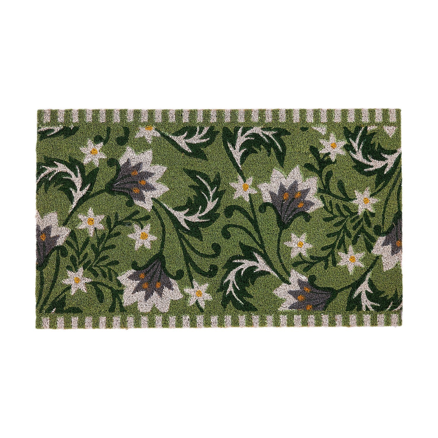 Gracious Living Grace Floral Coir Mat