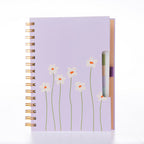 Right. Jasmine Spiral Notebook with Sticky Notes
