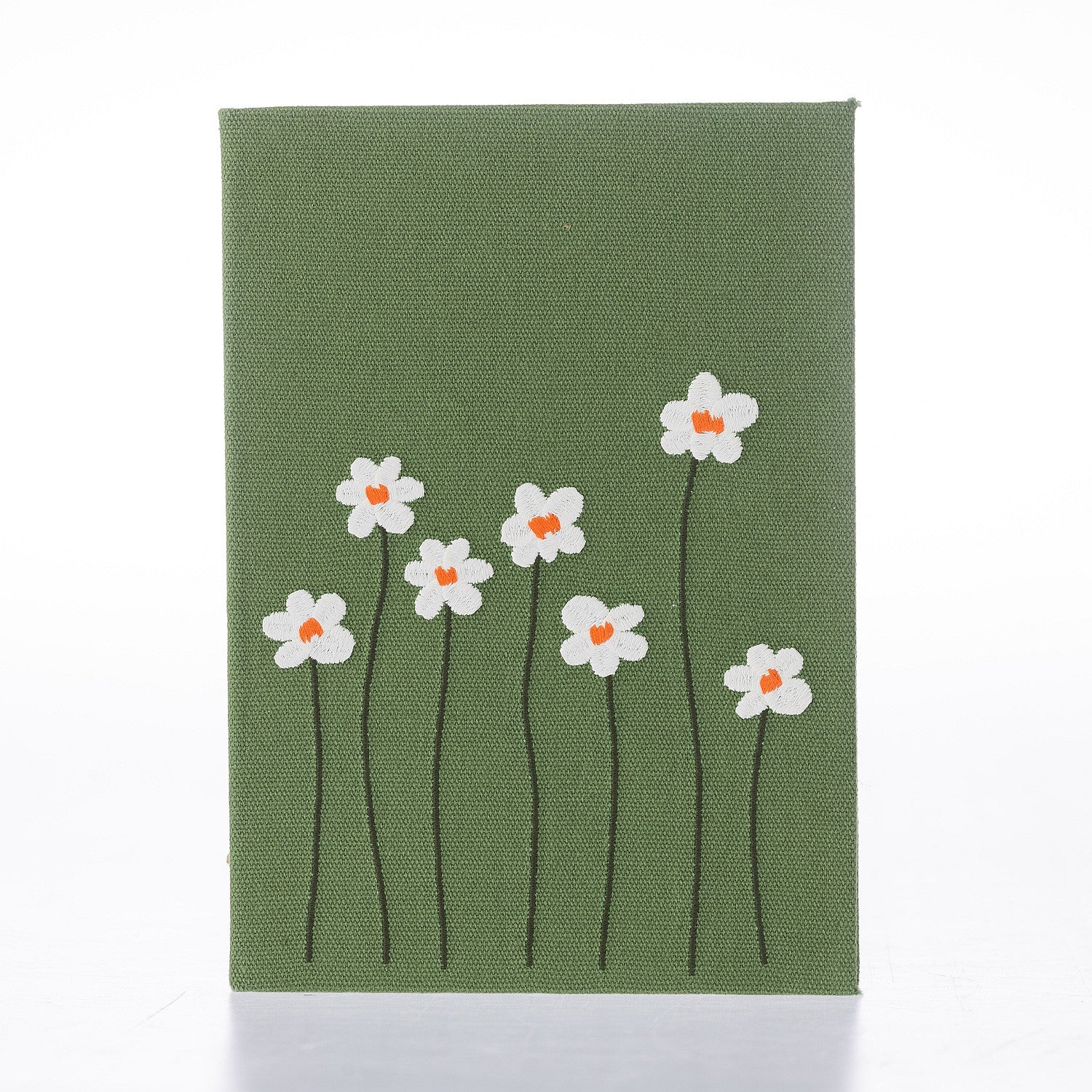 Right. Jasmine A5 Canvas Notebook