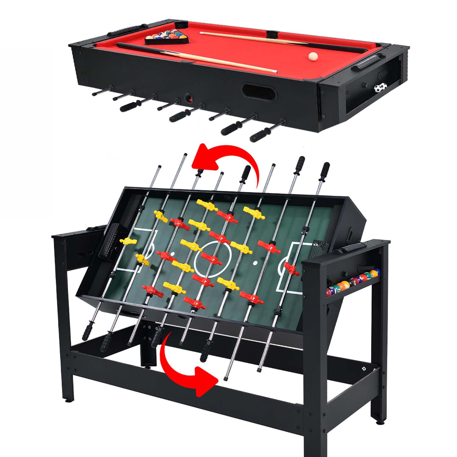 bb&b Spin 2-in-1 Multigame Table