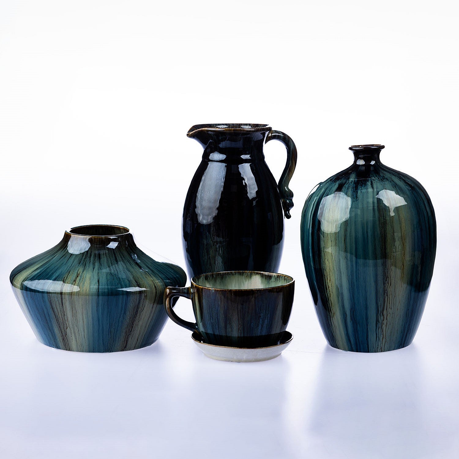 Design Republique Curtis Ceramic Stem Vase
