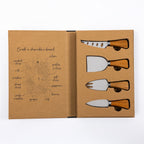 Gather Home Co. Acacia Cheese Knife 4-Piece Set