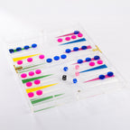Design Republique Acrylic Backgammon Foldaway Game