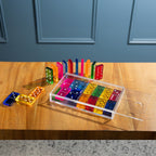 Design Republique Acrylic Dominoes Game