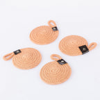 Gather Home Co. Carol Cotton Rope Coaster 4pk