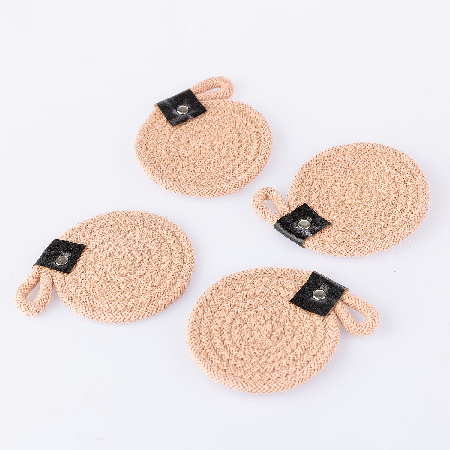 Gather Home Co. Carol Cotton Rope Coaster 4pk
