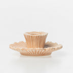 Marlo Kayla Fan Candle Holder Coral