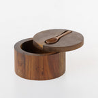 Ecoanthology Acacia Spice Jar With Spoon
