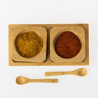 Ecoanthology Bamboo Spice Set With Tray
