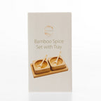 Ecoanthology Bamboo Spice Set With Tray