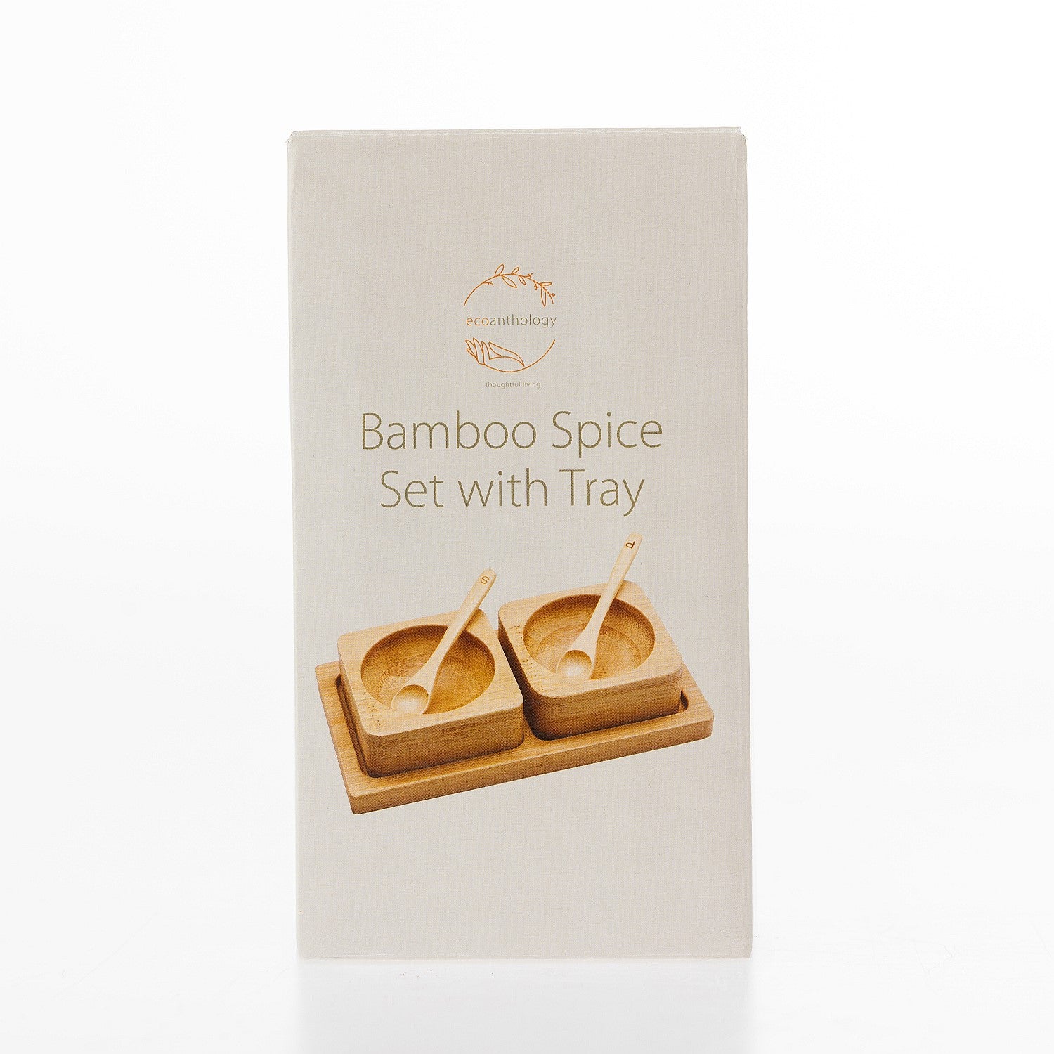 Ecoanthology Bamboo Spice Set With Tray