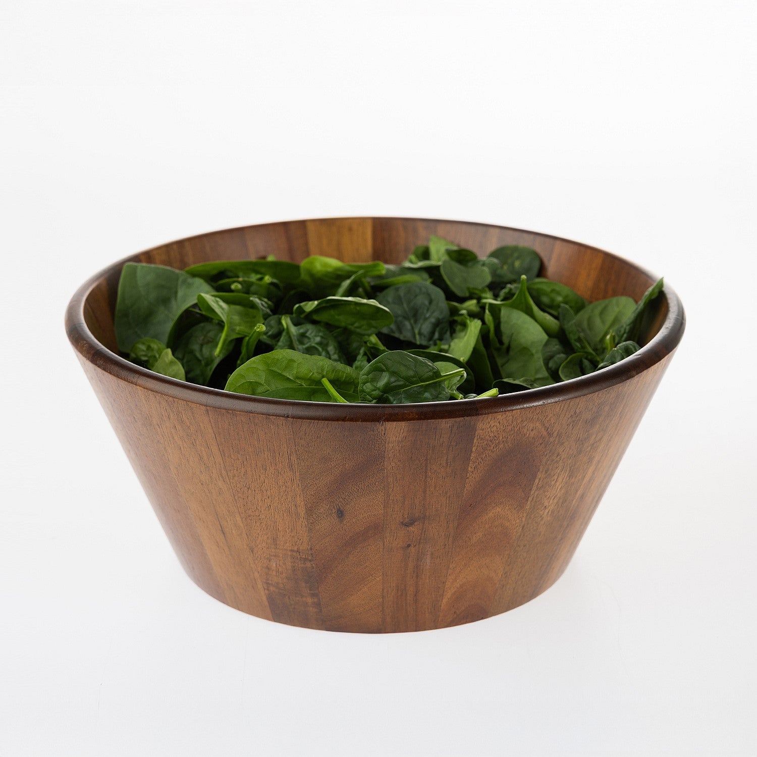 Ecoanthology Acacia Cone Salad Bowl 30cm