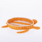 Design Republique Decor Turtle Tray Orange