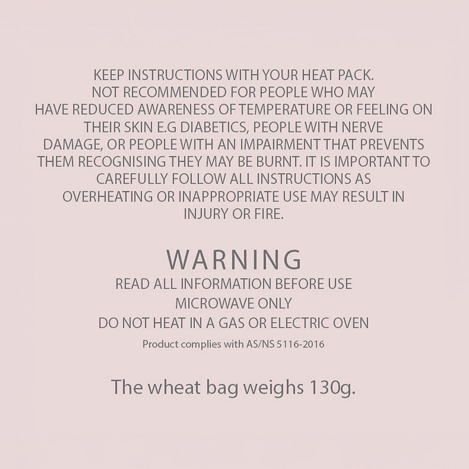 Grace & Gild Micah Unscented Eye Pillow Pink
