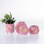 Marlo Poppy Round Pot