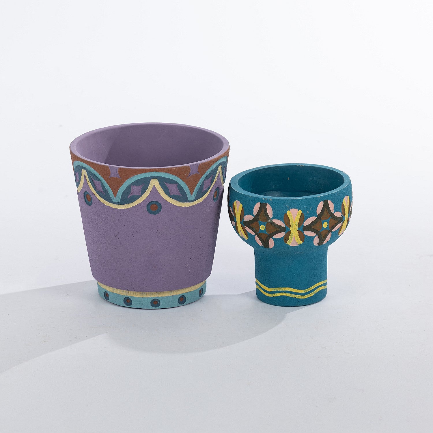 Design Republique Bella Bright Cement Planter