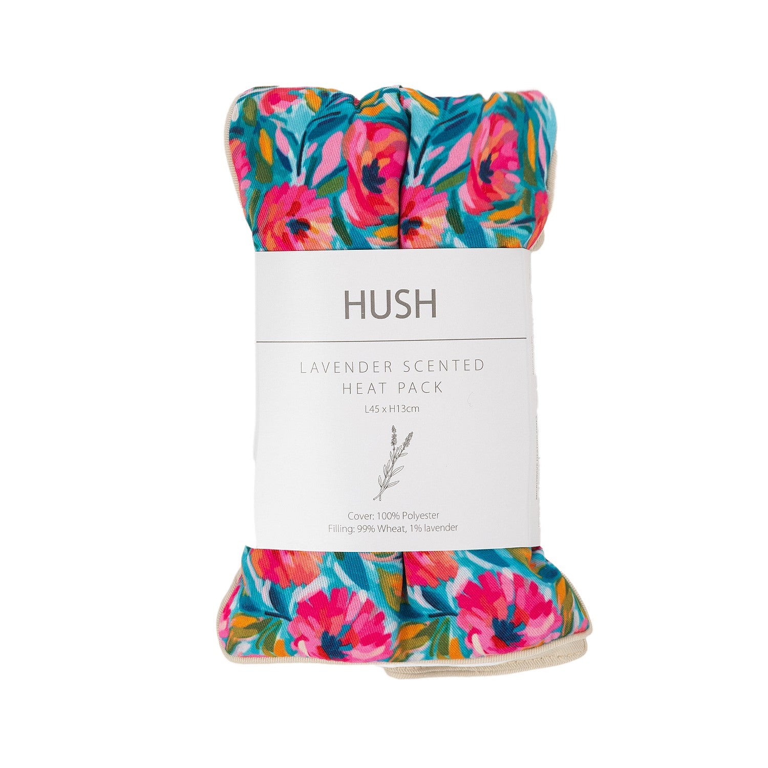 Hush Lavender Scented Wheat Pack Bright Floral